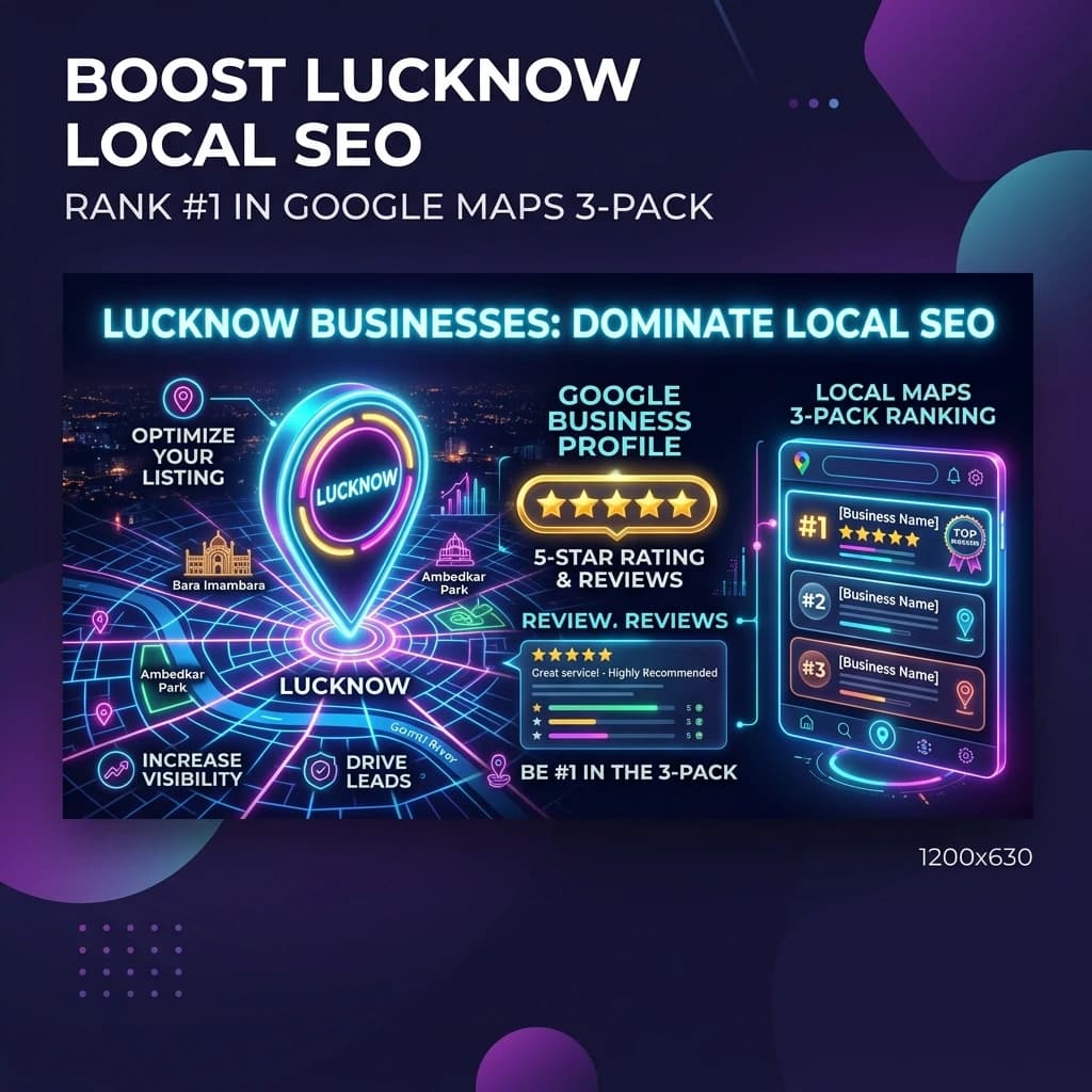 Local SEO for Lucknow Businesses: How to Actually Get Found on Google