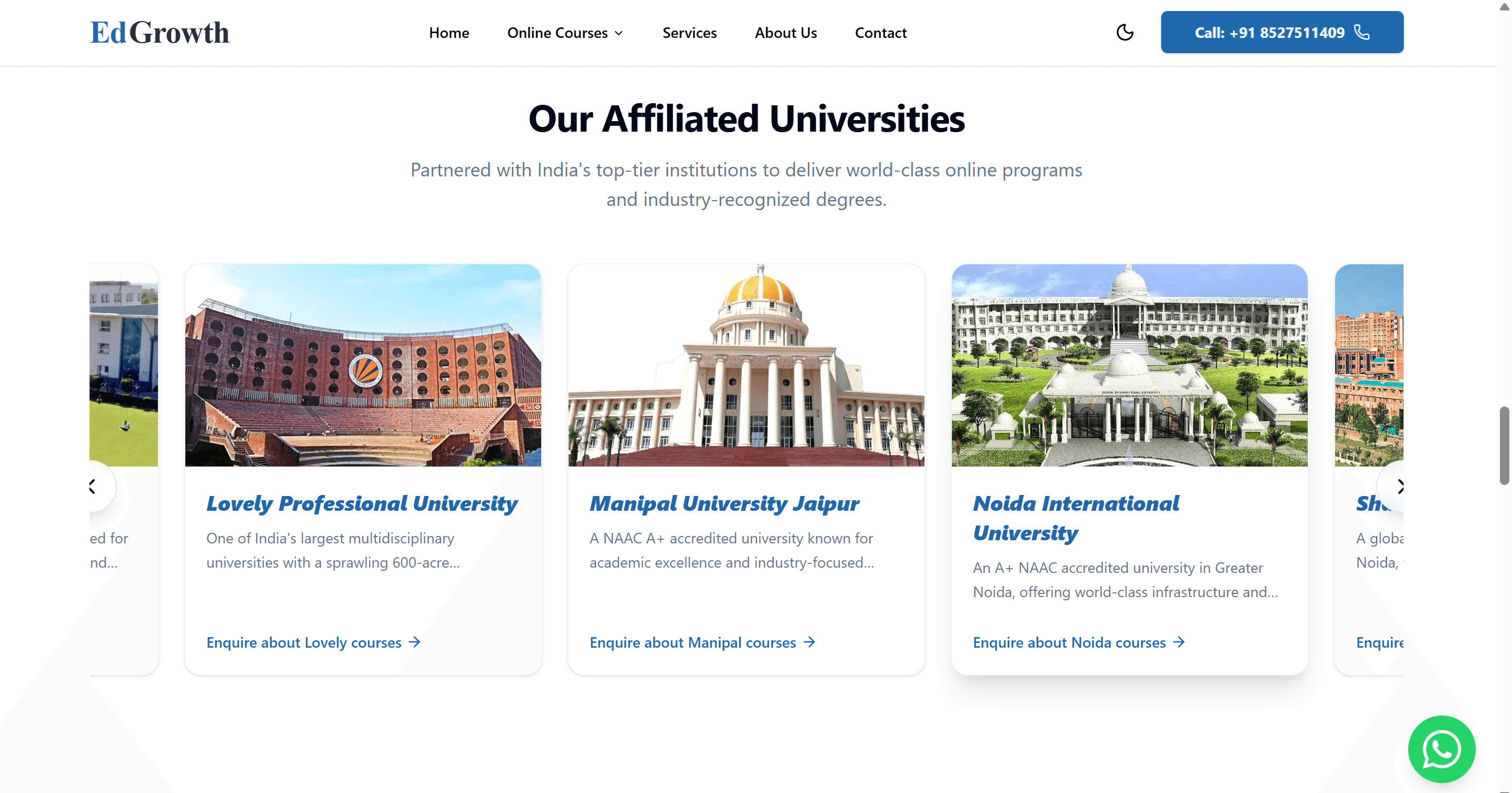 Showcase of the Professional Online Presence project