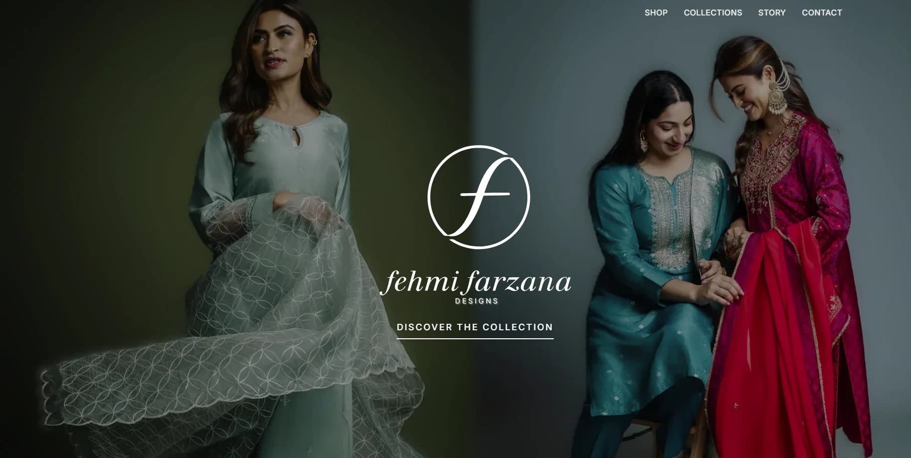 Screenshot of the Fehmi Farz website